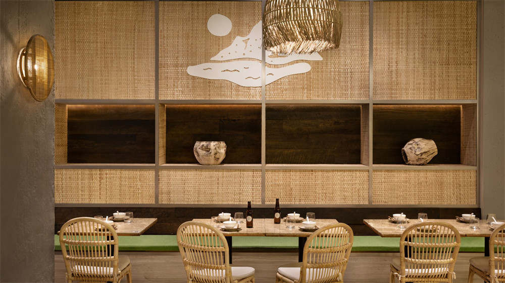 郑州尊龙凯时人生就是搏分享二十二象泰式料理餐厅装修设计(图9)